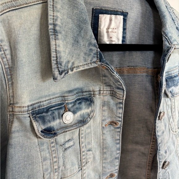 Lauren Conrad women’s denim jacket, NWOT - Picture 2 of 3